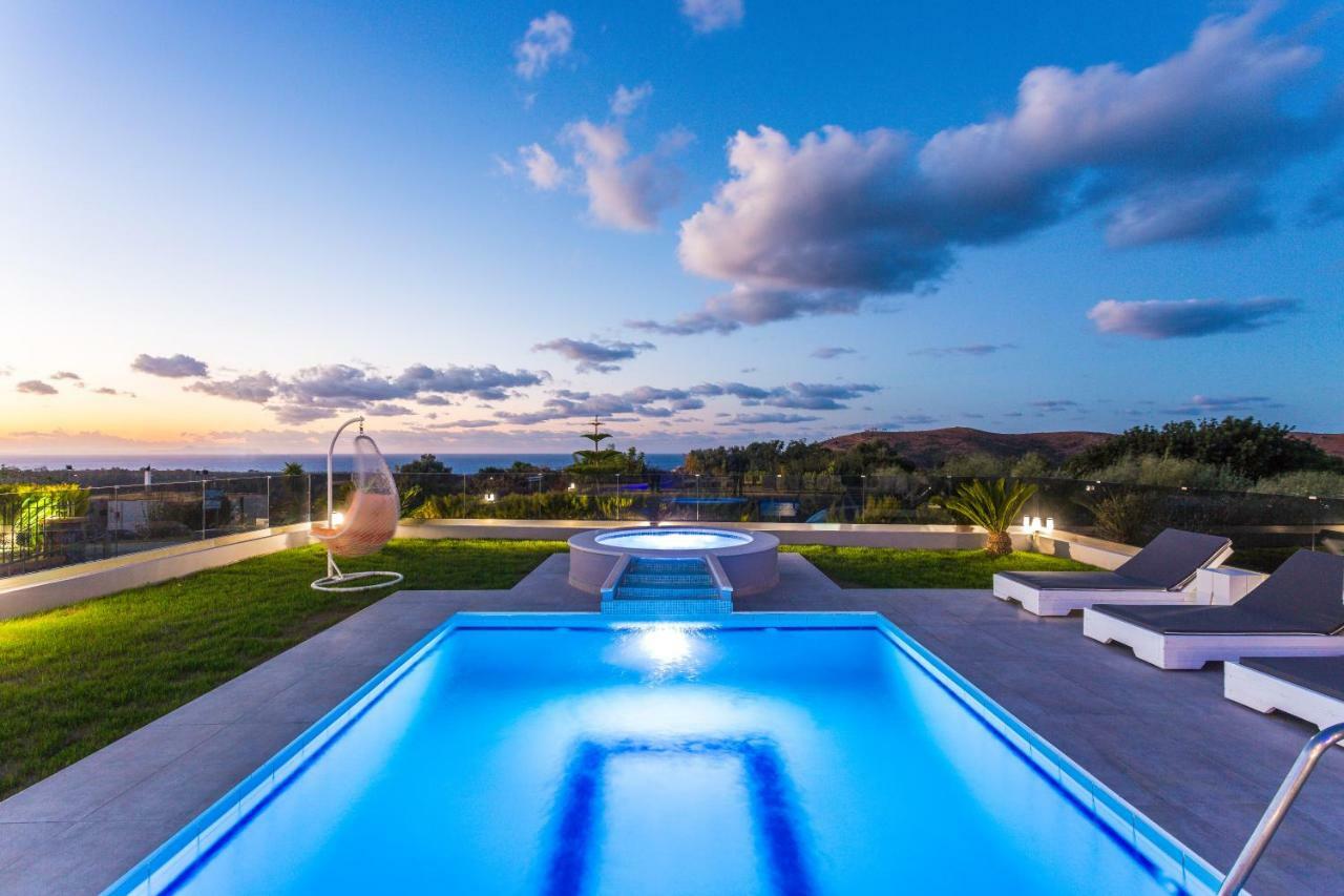 Evangelos Villas, Lavish Touch, By Thinkvilla Angeliana (Crete) Exterior foto