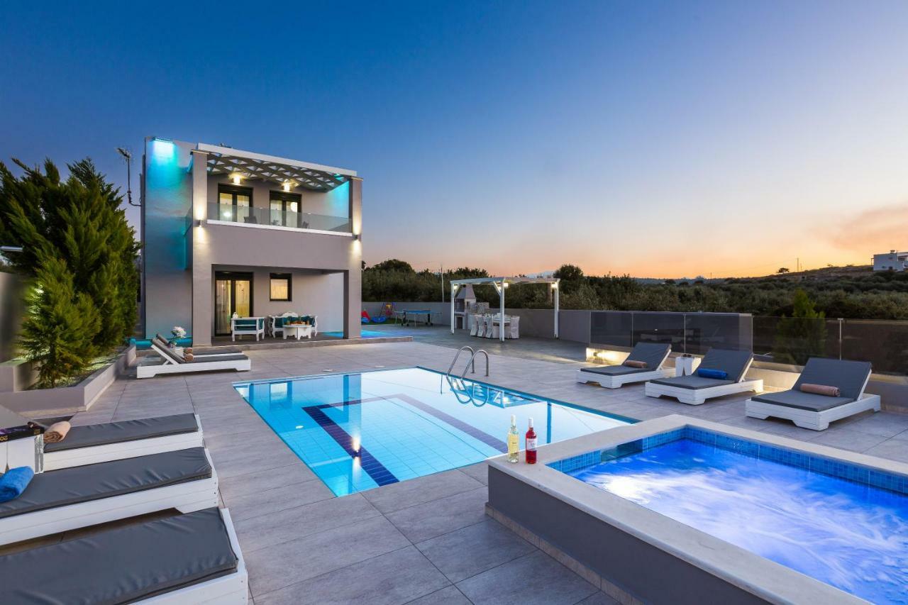 Evangelos Villas, Lavish Touch, By Thinkvilla Angeliana (Crete) Exterior foto