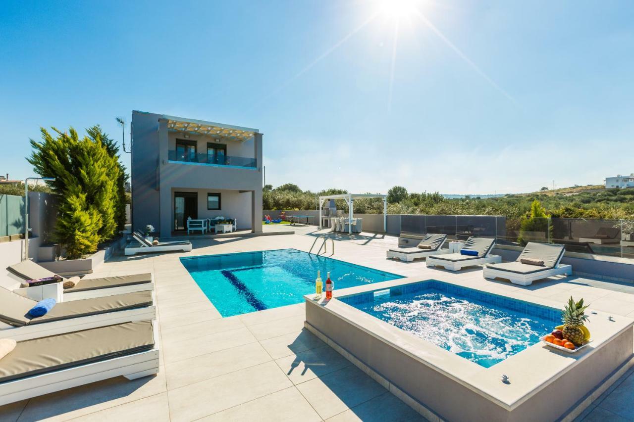 Evangelos Villas, Lavish Touch, By Thinkvilla Angeliana (Crete) Exterior foto