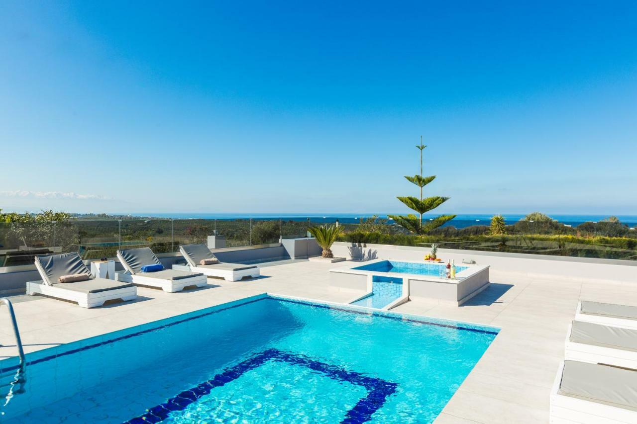 Evangelos Villas, Lavish Touch, By Thinkvilla Angeliana (Crete) Exterior foto